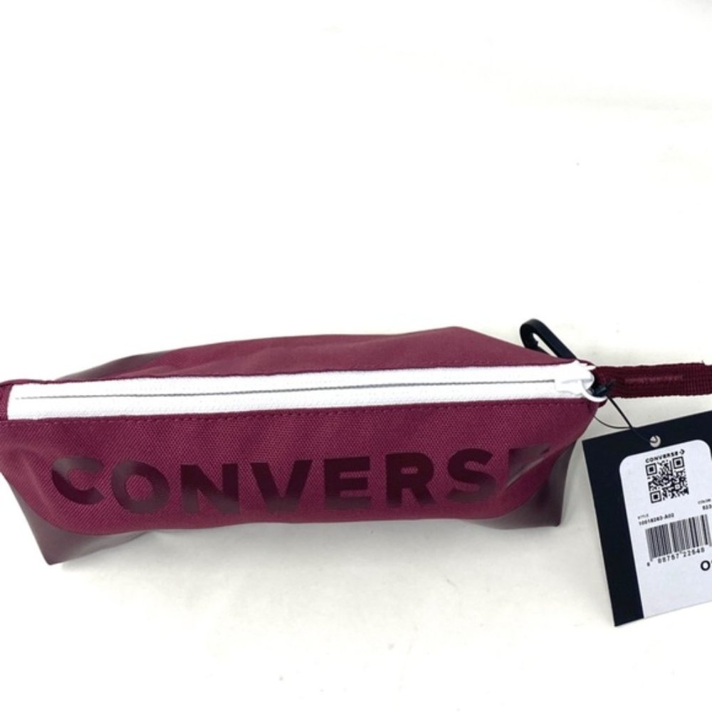 🎒SCHOOL SALE🎒Converse Speed Supply Pencil Pouch Burgundy Bag 10018263-A02 523 - Picture 3 of 7
